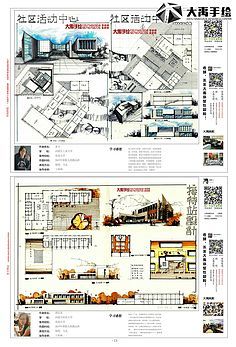 建筑設(shè)計手繪快題與國內(nèi)廣告設(shè)計的藝術(shù)交融